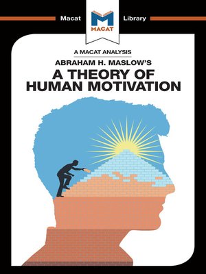 cover image of A Macat Analysis of A Theory of Human Motivation